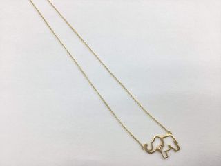 cadena oro 18k con piedra con circonita 22cm