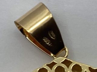 colgante oro 18k