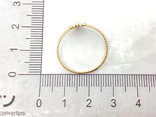 anillo oro 18k con piedra con circonita