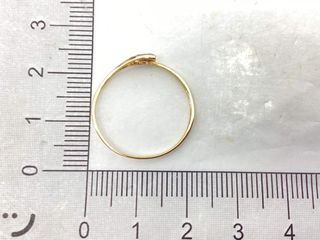 anillo oro 18k con piedra con circonita