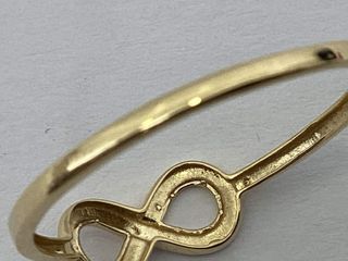 anillo oro 18k con circonita