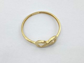 anillo oro 18k con circonita