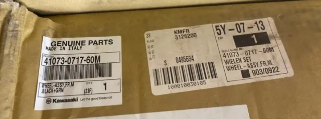 Llanta Delantera Kawasaki ZX10R 16/25