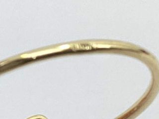 anillo oro 18k con circonita