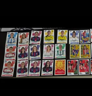 Lote 38 Cromos Liga F