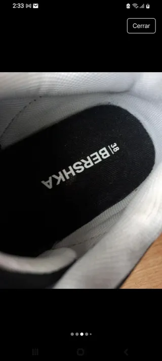 Deportiva contraste plataforma Bershka