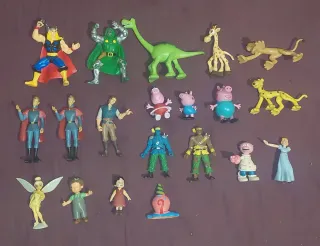 Lote 20 Figuras PVC Colección