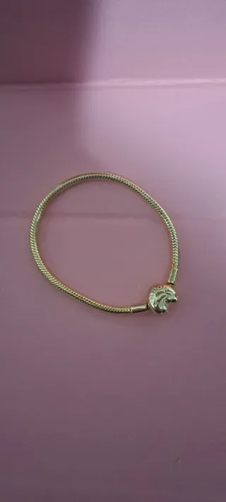 Pulsera Pandora Dorada Nueva