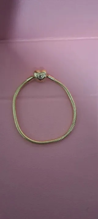 Pulsera Pandora Dorada Nueva