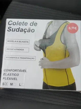 Colete de Sudação Mulher Tamanho S