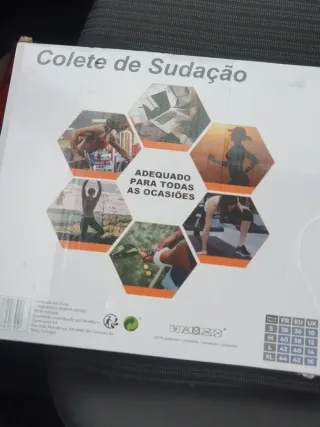 Colete de Sudação Mulher Tamanho S