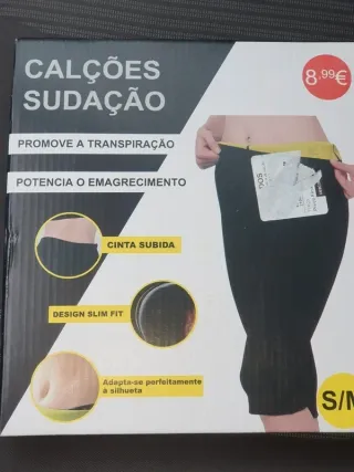 Calções de Sudação Mulher Novo