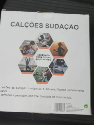 Calções de Sudação Mulher Novo