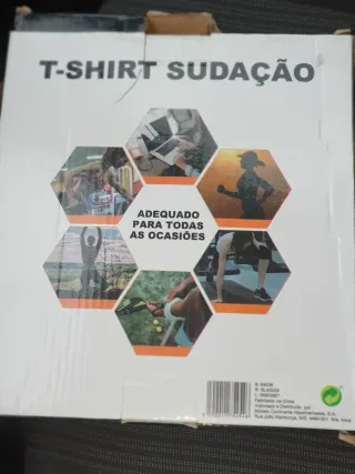 T-Shirt Sudação Transpiração Perda Peso S/M