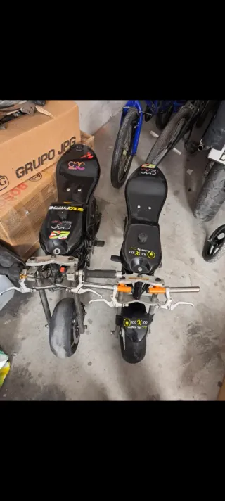Pack 2 minimotos Manfer Cambio por ciclomotor