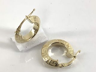 argollas oro 18k
