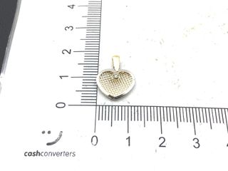 colgante oro 18k con piedra