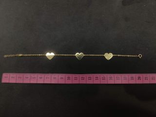 pulsera oro 18k con piedra