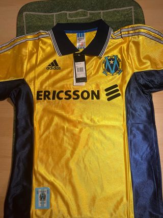 Olympique Marseille Jersey 1998 Pires #7