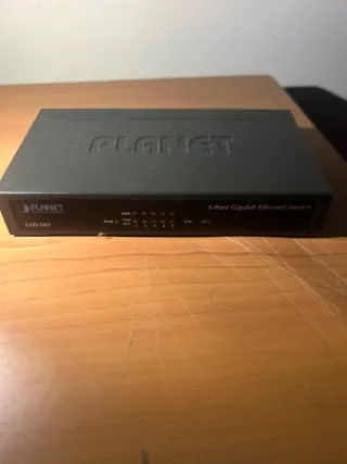 Switch Gigabit Ethernet PLANET GSD-503 5 Portas