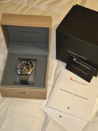 Hamilton Khaki Pilot Pioneer Chrono Quartz