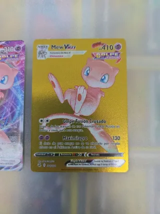 Mew VMAX Cartas Pokémon 2121 y 2022