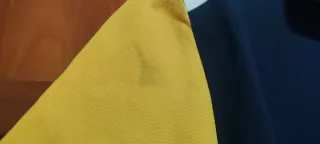 Polo Lacoste Talla M Azul y Amarillo