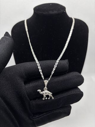 Collar Plata 925 Dije Camello