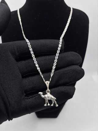 Collar Plata 925 Dije Camello