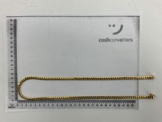 cadena oro 18k 30cm