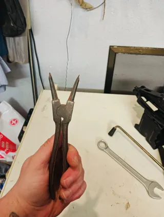 Pinzas de punta redonda