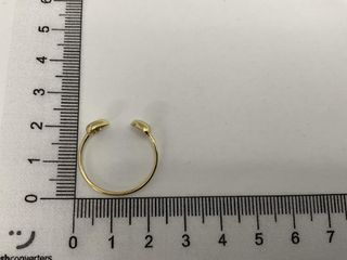 anillo oro 18k con circonita