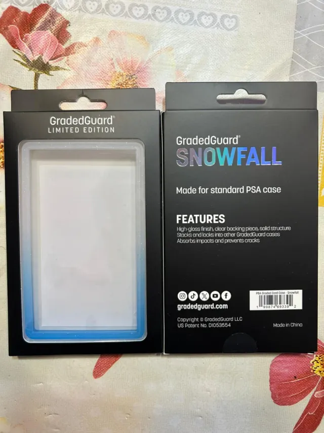 GradedGuard Snowfall per custodia PSA