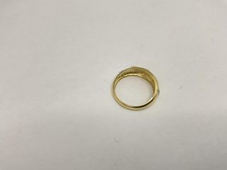 anillo oro 18k con piedra con circonita