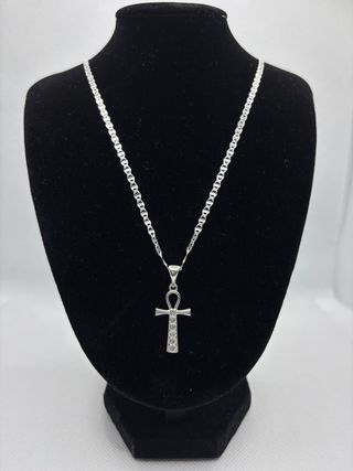 Cadena Plata 925 Ankh