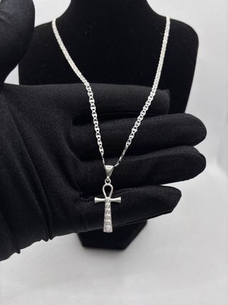 Cadena Plata 925 Ankh