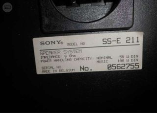 Altavoces Sony SS-E211