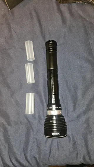 Linterna Buceo Impermeable, submarinismo.