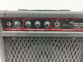 amplificador bajo peavey micro bass