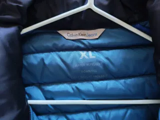 Chaleco Calvin Klein acolchado azul XL