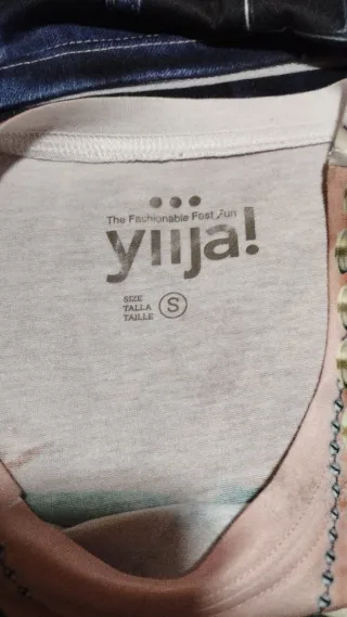 Camisetas mujer S y hombre L, disfraz soldado