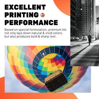 COCCINK 305XL Pack 2 inchiostro nero HP DeskJet 2820e