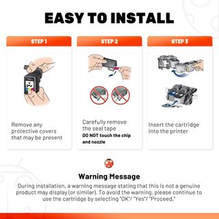 COCCINK 305XL Pack 2 inchiostro nero HP DeskJet 2820e