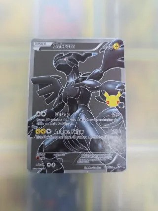 Carta Pokémon Reshiram y zucrom