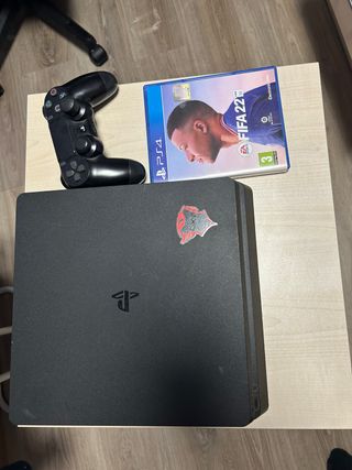 PS4 Slim 500GB + FIFA 22 y mando