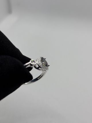 Anillo Plata 925 Corazón Multicolor