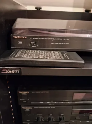 Impianto Stereo Vintage Technics Nero