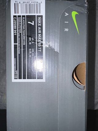 Nike Air Max 95 Talla 40 rosa y blanca