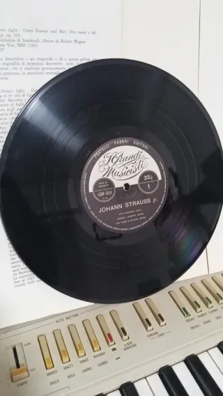 Johann Strauss Jr. II Vinile 10 33 RPM