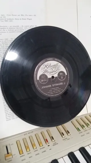 Johann Strauss Jr. II Vinile 10 33 RPM